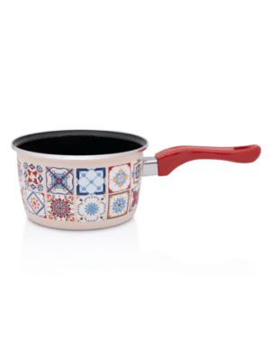 Rondel emaliowany, 16 cm 1.9L, kremowy, Porto