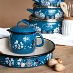 Okrągła forma do pieczenia 28 cm 3.44 L, niebieski, Cooking Delight