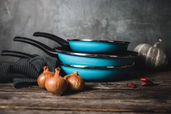 Nieprzywierające emaliowane naczynie do duszenia 26 cm, niebieska, Granit Induction