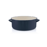 Niski garnek emaliowany 36 cm, 12 l, granatowy, kolekcja Teget Finska
